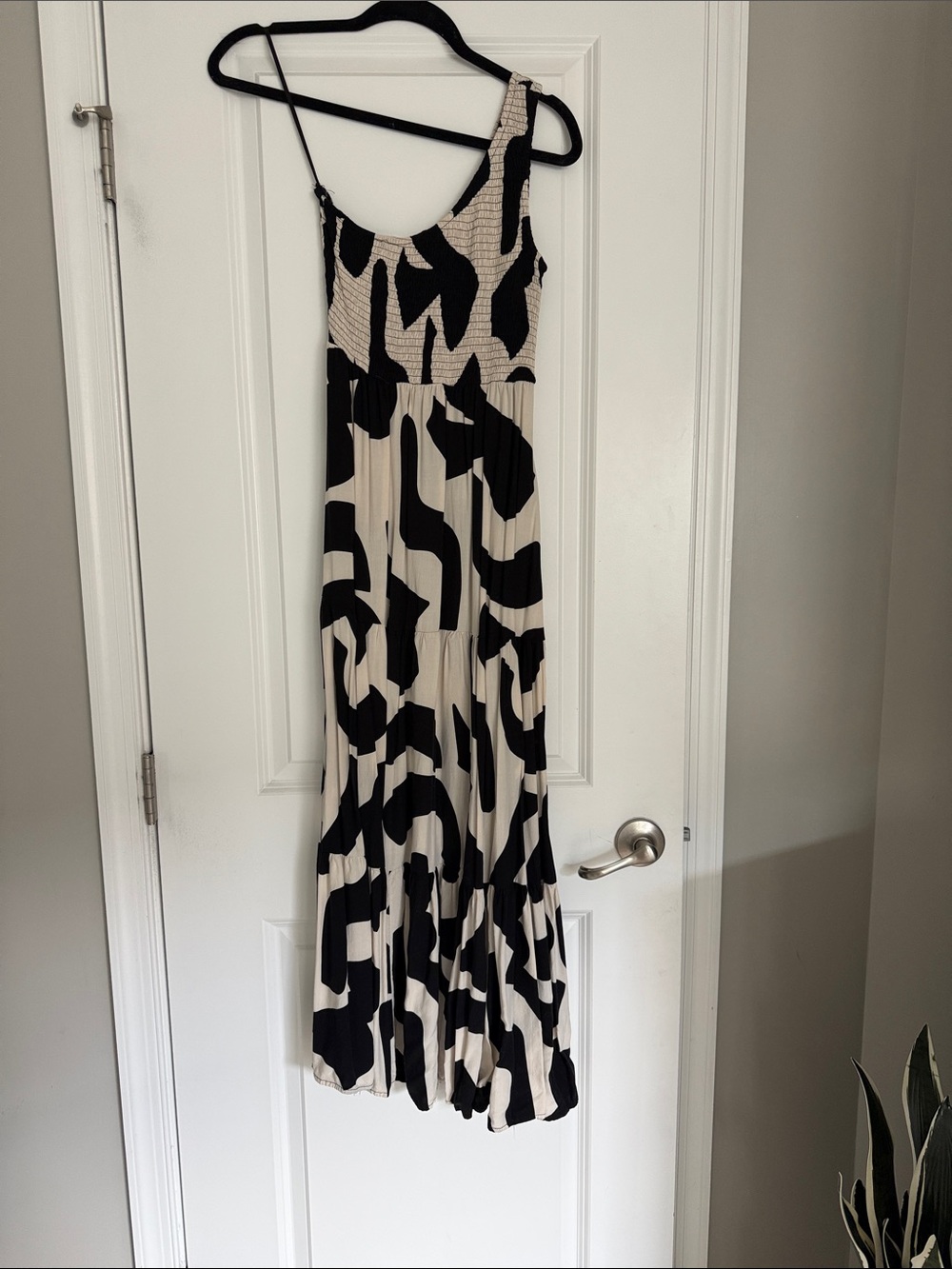 Marshall’s One Shoulder Maxi Dress S